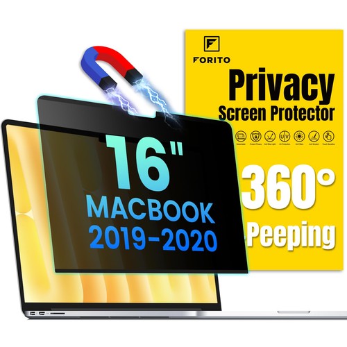Magnetic Privacy Screen Protector Compatible with MacBook Pro 16 inch (2019-2...