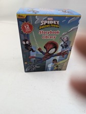 Disney Junior Marvel Spidey Amazing Friends Storybook Library Set Of 12 w/Cover