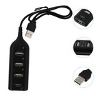 1Pc USB Hub Practical USB Divider USB 2.0 Expander Hub USB Expansion Transfer