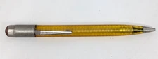 Vintage Scripto Yellow Translucent Twist Mini 4" Mechanical Pencil Atlanta USA