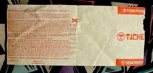 NEWPORT JAZZ FESTIVAL SARATOGA PERFOMING ARTS CENTER - JULY 1, 1990 - TICKET - Picture 2 of 2