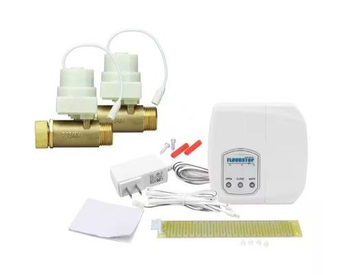 FloodStop Waschmaschine Lecksucher Set Automatische Wasserabschaltung Optisch