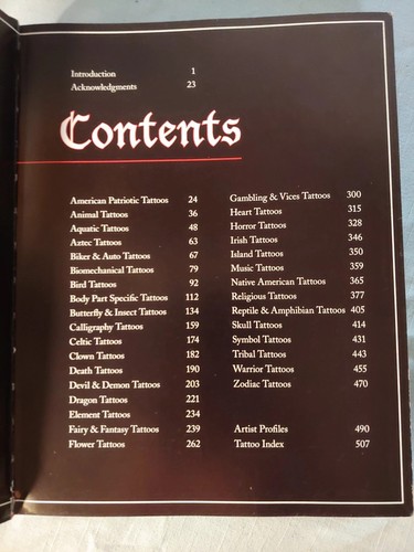 Tattoo Sourcebook: Pick and Choose from Thousands of the Hottest Tattoo Desi... - Picture 3 of 7