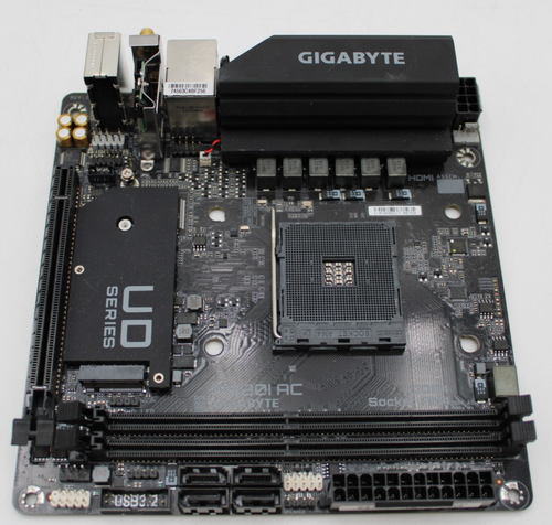 Placa madre Gigabyte A520I AC AMD AM4 DDR4 Wi-Fi Mini-ITX - Imagen 5 de 7