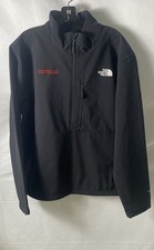 The North Face Men's Black Softshell Full Zip Jacket Com2uS Logo NWT XL