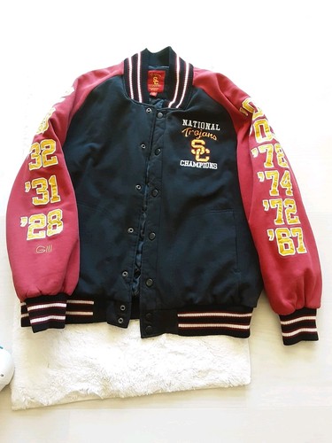 USC Trojans Football Full-Zip Jacket National Champions Mens Size Large - Picture 2 of 24