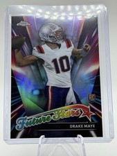 2024 Topps Chrome - Future Stars Drake Maye #FS-3 Refractor (RC)