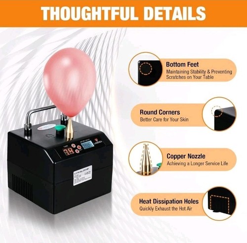 Lagenda B231 Air Blower Portable Electric Balloon Pump Balloon Inflator Party - Picture 6 of 10