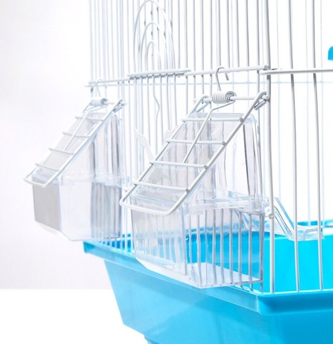 10 Cage BULK SALE Steel Small Pet Budgie Canary Bird Cage 30x23x38.5cm Mix Color - Picture 7 of 7