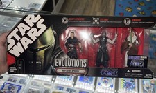 NEW 2008 STAR WARS EVOLUTIONS VADERS SECRET APPRENTICE SITH LORD JEDI KNIGHT