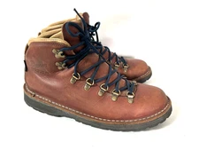 Danner Women's Mountain Pass Cedar Brown Leather Hiking Boots Size 9.5