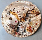 Orig ROLEX CAL 3136 movement INCOMPLETE DAMAGED, crushed for parts project