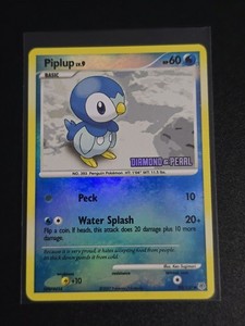 Piplup 93/130 Diamond and Pearl Reverse Holo