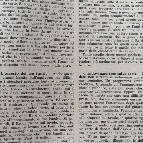 1940 Giochi Per Adulti Con Le Carte TAROCCHI. SOLITARI. DI DESTREZZA CARTOMANZIA - Foto 12 di 12
