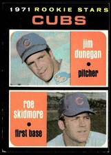 1971 Topps Jim Dunegan / Roe Skidmore 121 B