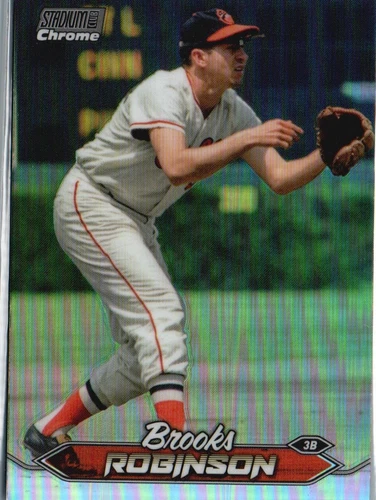 2024 Stadium Club #61 Brooks Robinson Chrome