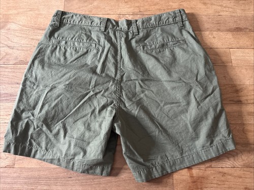 Patagonia Shorts Men’s 34W Green Slash Pockets Hiking Outdoors Organic Cotton - Picture 5 of 11