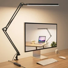 SKYLEO Led Desk Lamp - Desk Light for 31.5" Tall - 5 Color Modes X 11 Brightn...