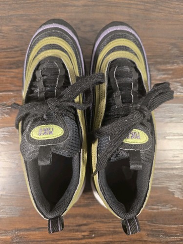 Nike Air Max 97 GS Size 6Y Black Green Sneaker Shoes (DX4734-001) - Picture 10 of 10
