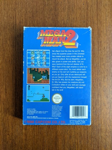 Nintendo NES Spiel - Mega Man 2 - 1990 - Capcom - EEC/FRG - PAL-B - OVP CIB - Bild 4 von 13