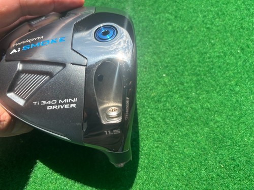 Callaway Ai smoke mini Driver 11.5deg RH head only headcover near mint - Picture 7 of 10