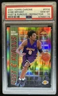2001-02 Topps Chrome Kobe Bryant Fast and Furious Refractor #FF06 Lakers PSA 10