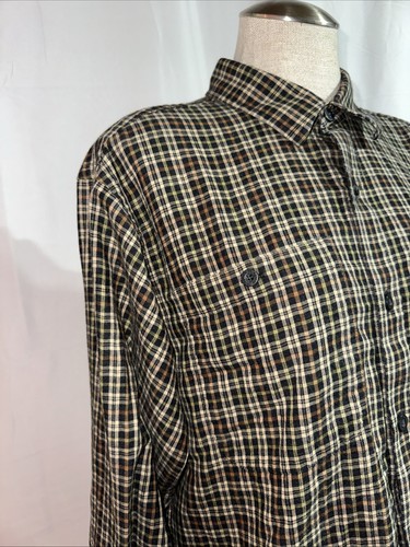 Patagonia Shirt Button-up Men’s Size S Plaid Brown/black - Picture 7 of 9