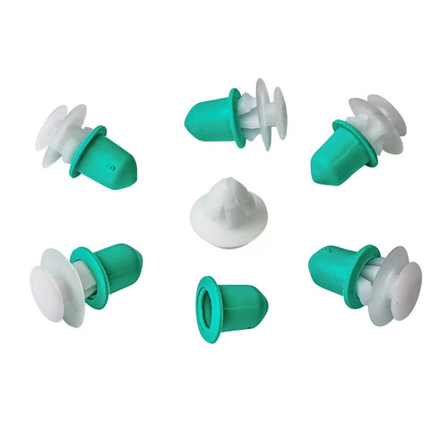 FIT RENAULT EXTERIOR WHEEL ARCH GROMMETS MOULDING RUBBER TRIM CLIPS 10X - Picture 5 of 7