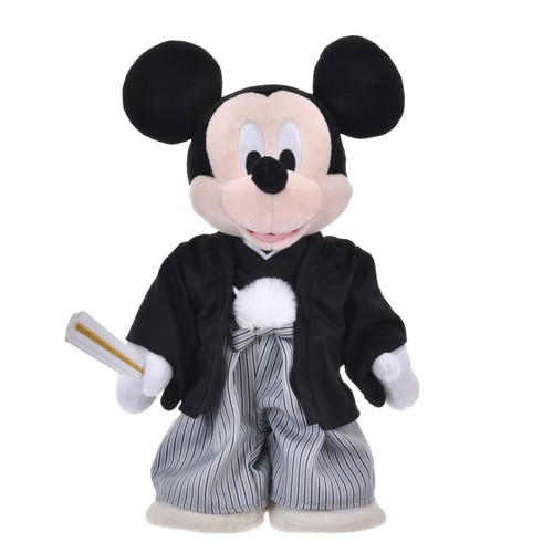 Disney Mickey & Minnie Braut Bräutigam Plüschtier Hochzeit Set japanischer Kimono-Stil - Bild 3 von 12
