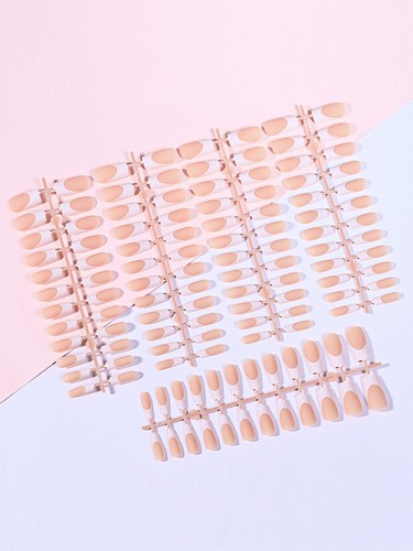 120Pcs False Nails Artificial Nail Tips French White Line Press On Nails ☽ - Picture 14 of 18
