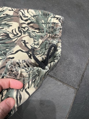 Vintage Piney Woods Camouflage Pants 1980s Size Large Regular Cargo Adjustable  - Foto 9 di 10