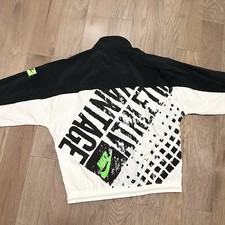 Vintage 90s Nike Windbreaker Tennis Advantage Jacket Andre Agassi XL Challenge