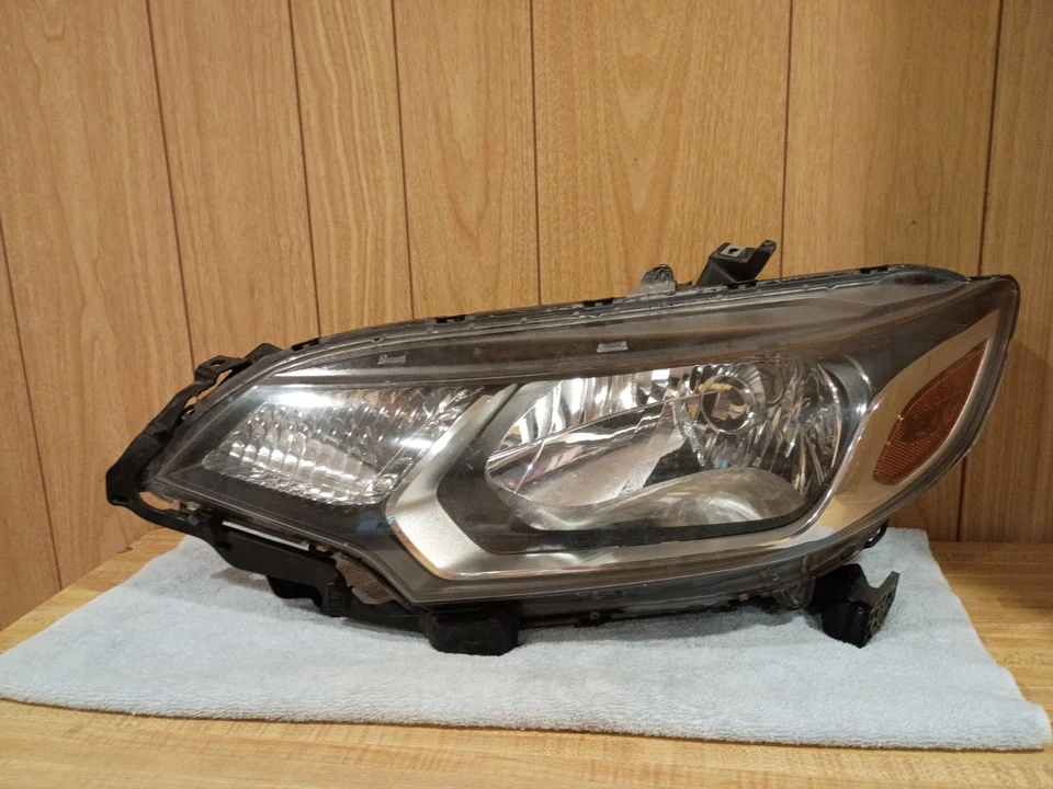 Conjunto de farol Honda Fit 2015-2017 lado esquerdo do motorista genuíno fabricante de equipamento original bom - Imagem 2 de 4