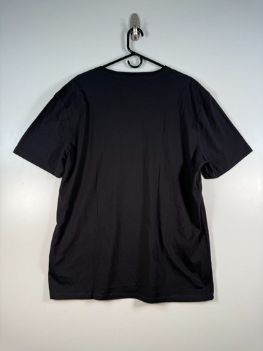 Neu mit Etikett Tommy Hilfiger Herren V-Ausschnitt Logo Pullover Kurzarm T-Shirt schwarz Gr. XL - Bild 10 von 11