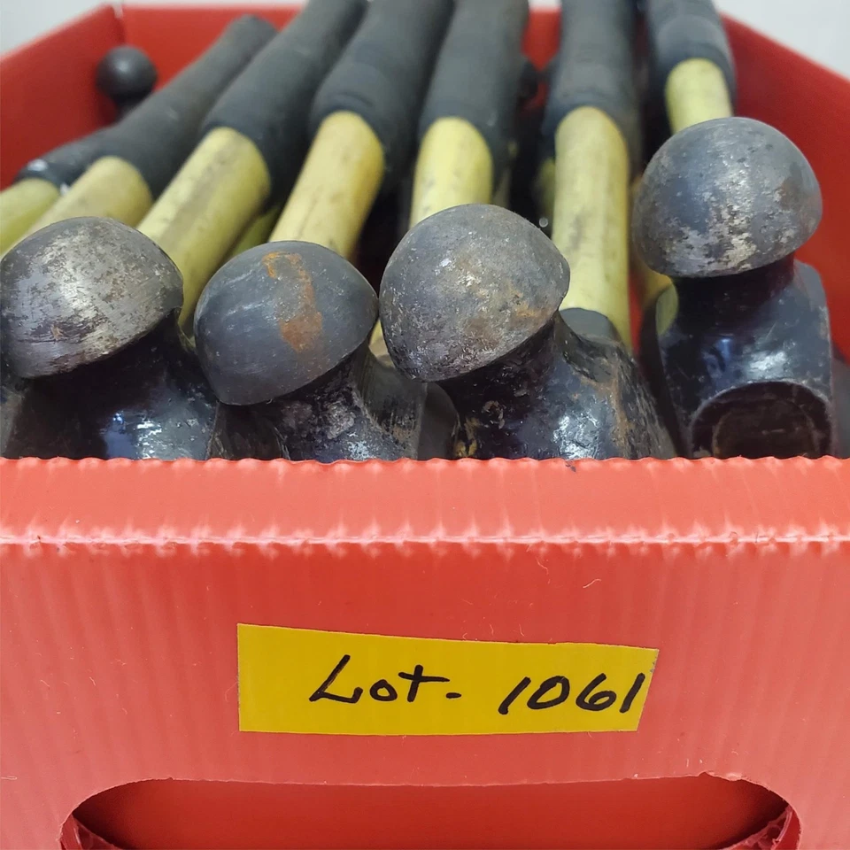 Lot of 15 Blue Point Ball Peen Hammers Fiberglass Handles LOT-1061 - Image 3 of 4