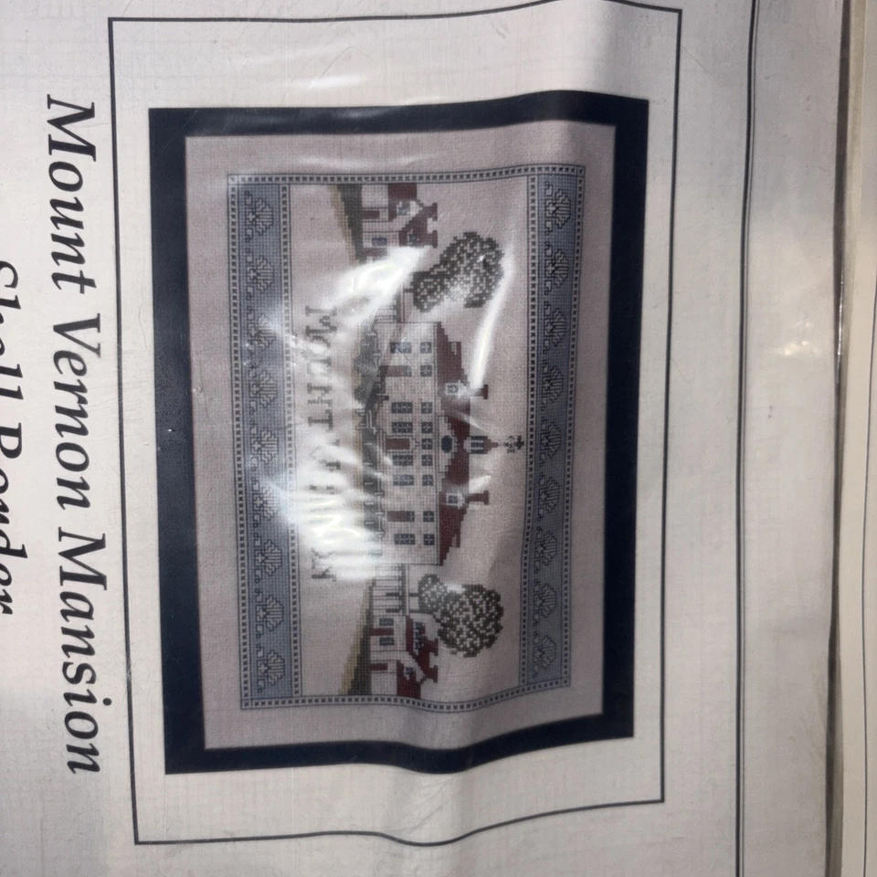 Mount Vernon Estate & Gardens Cross Stitch Complete Kit Posy Collection PC-111 - Image 4 of 4