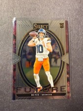 Bo Nix 2024 Panini Select #7 Select Future Insert Rookie RC Denver Broncos