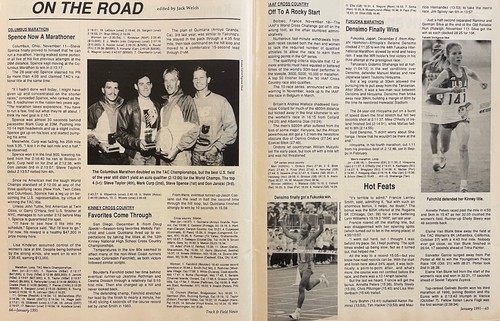 1991 Track and Field News January World Rankings, Athletes of the Year - Picture 23 of 24