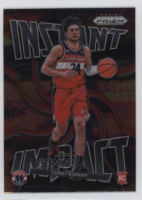 2021-22 Panini Prizm Instant Impact Corey Kispert #14 Rookie RC