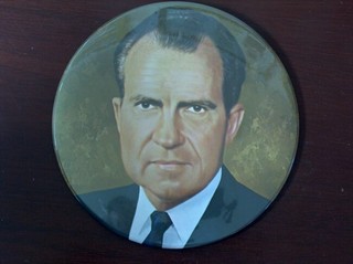 campaign pin pinback button political badge election LOCAL ADVERTISING 6"