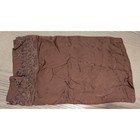 Bella Notte Satin Boudoir Pillow Case Sham With Lace NWOT