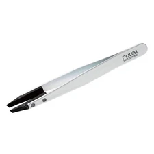 Classic Techno Stainless Steel Tweezers for Precise Eyebrows and Hair Removal...