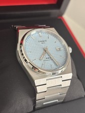 Tissot PRX Powermatic 80 Ice Blue 40 mm Hellblau NEU / OVP - T137.407.11.351.00