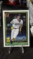 Topps 2026 Series 1 - 1991 Insert Jacob Wilson #T91-77 Athletics 75th Rookie Cup