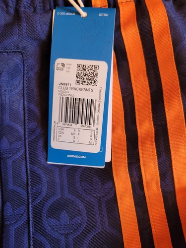 MEN'S ADIDAS ORIGINALS 70s CLUB TRACK PANTS RRP £130 TRACKSUIT BOTTOMS JOGGES - Picture 15 of 16