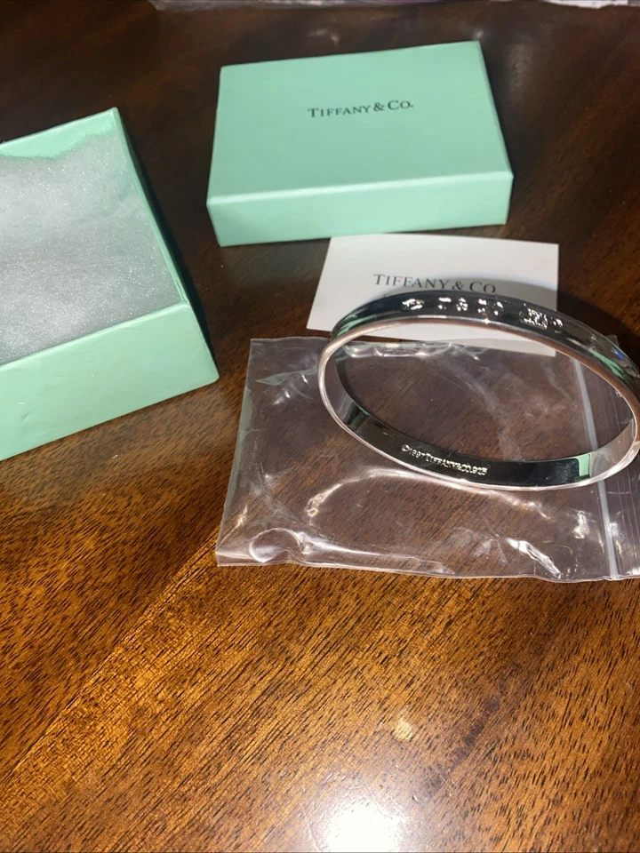 TIFFANY & C0  "  1837 Collection "  sterling silver bracelet - Image 4 of 4