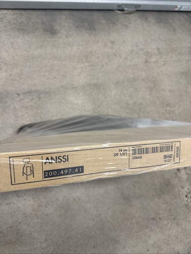 IKEA Anssi Bar stool - Black - Brand New - Picture 4 of 5