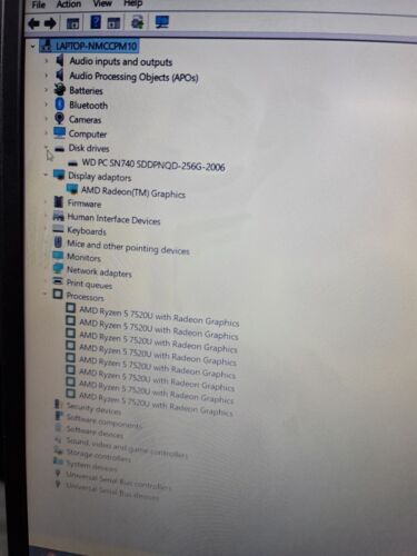 HP Laptop 15-fc0017na/ 15.6" FHD /AMD Ryzen 5 7520U 2.80GHz /8GB Ram/ 256GB SSD - Picture 11 of 11