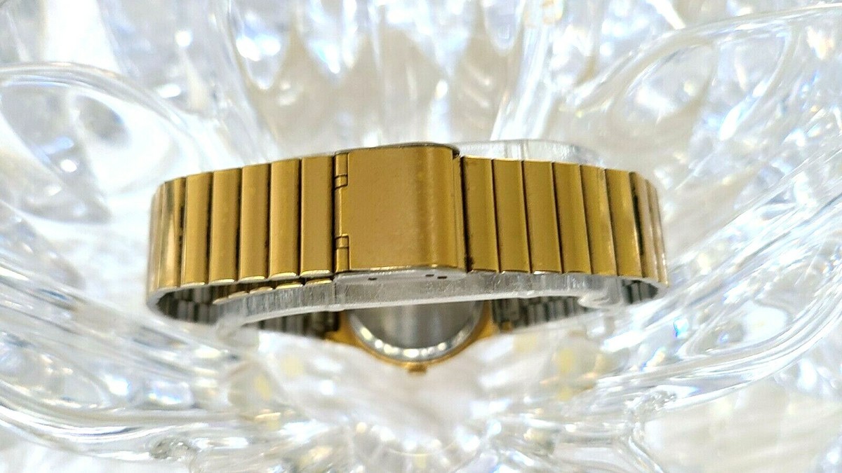 Rare Vintage Seiko Galaxy Crown Gold -Tone 5Y91-6010 Women's Watch
