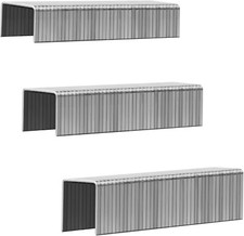 Heavy Duty T50 Stainless Steel Staples 1000count 3 Sizes For Staple Gun Includes